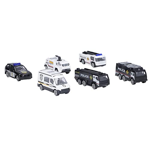 1:64 Alloy Metal SWAT Team Car Toy - Educational & Portable Police Vehicle for Kids Ages 3+ | Role Play, Collectible, Birthday Gift for Boys & Girls