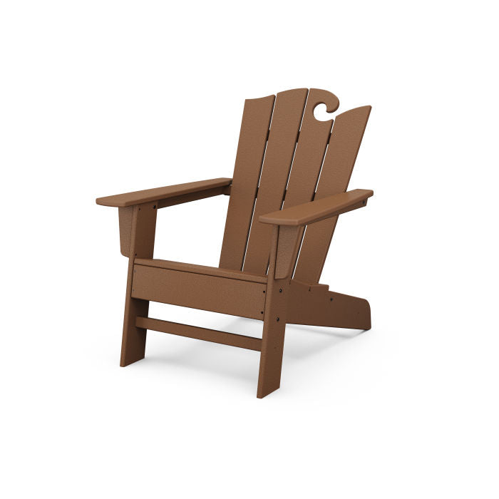 POLYWOOD Ocean Chair - Durable Outdoor Adirondack Chair for Patio, Beach & Poolside - Weather-Resistant & Eco-Friendly Recycled Plastic Furniture