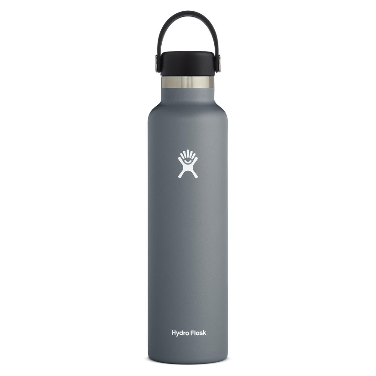 Hydro Flask Standard Mouth Water Bottle with Flex Cap - 24 oz Insulated Stainless Steel for Hiking, Gym & Outdoor Activities