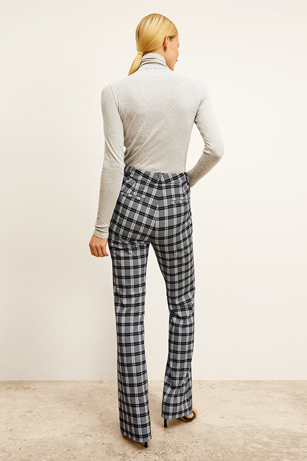 Horton Pant Knit Suiting Pants - Comfortable Stretch Formal Trousers for Office & Business Wear | Checkmate Collection | Perfect for Work, Meetings & Professional Events