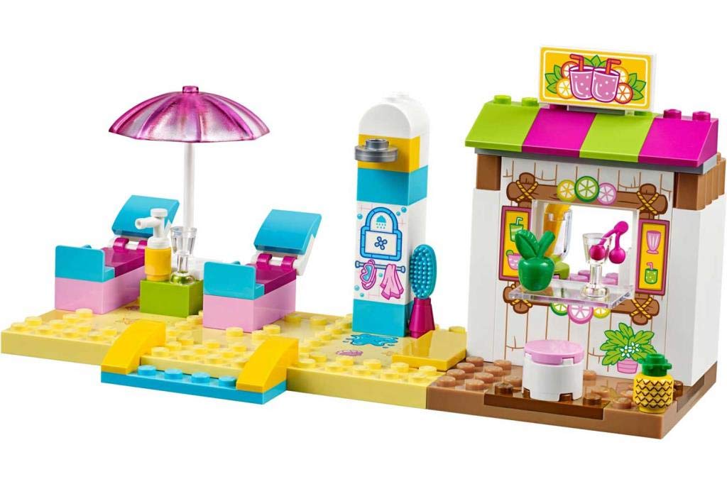 LEGO 10747 Andrea & Stephanie's Beach Vacation Building Set - Creative Construction Toy for Kids - Perfect for Summer Play, Birthday Gifts & Family Bonding Activities