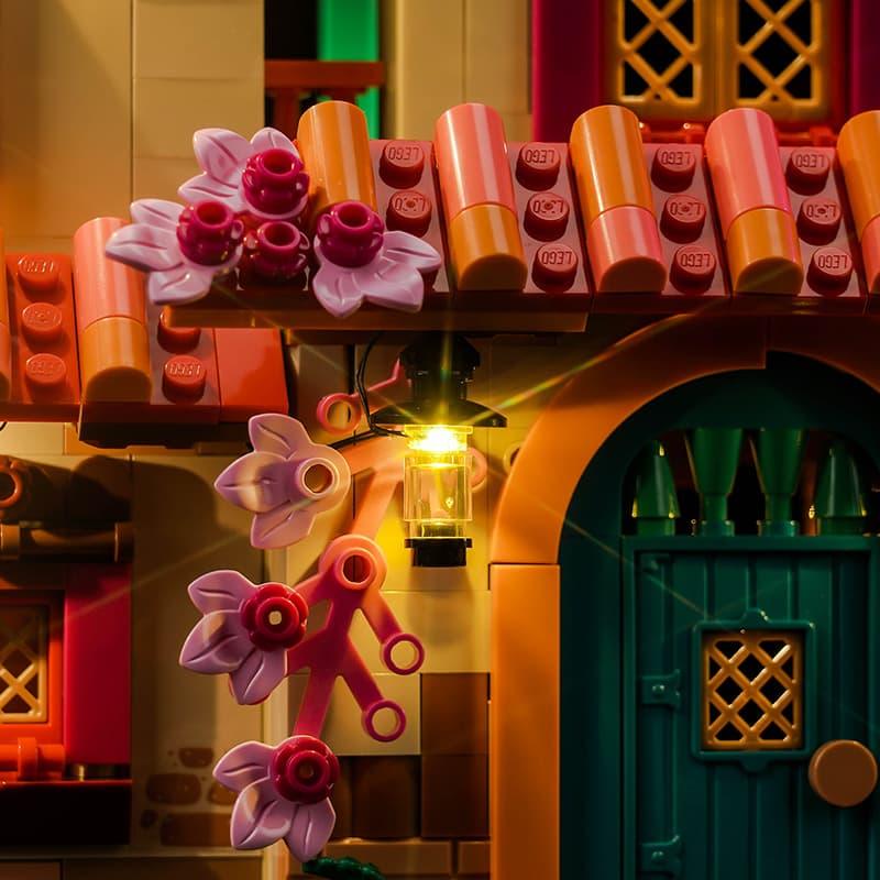 LEGO The Magical Madrigal House 43245 Light Kit - DIY Lighting Set for LEGO Disney Encanto Building Blocks - Perfect for Night Display & Home Decor