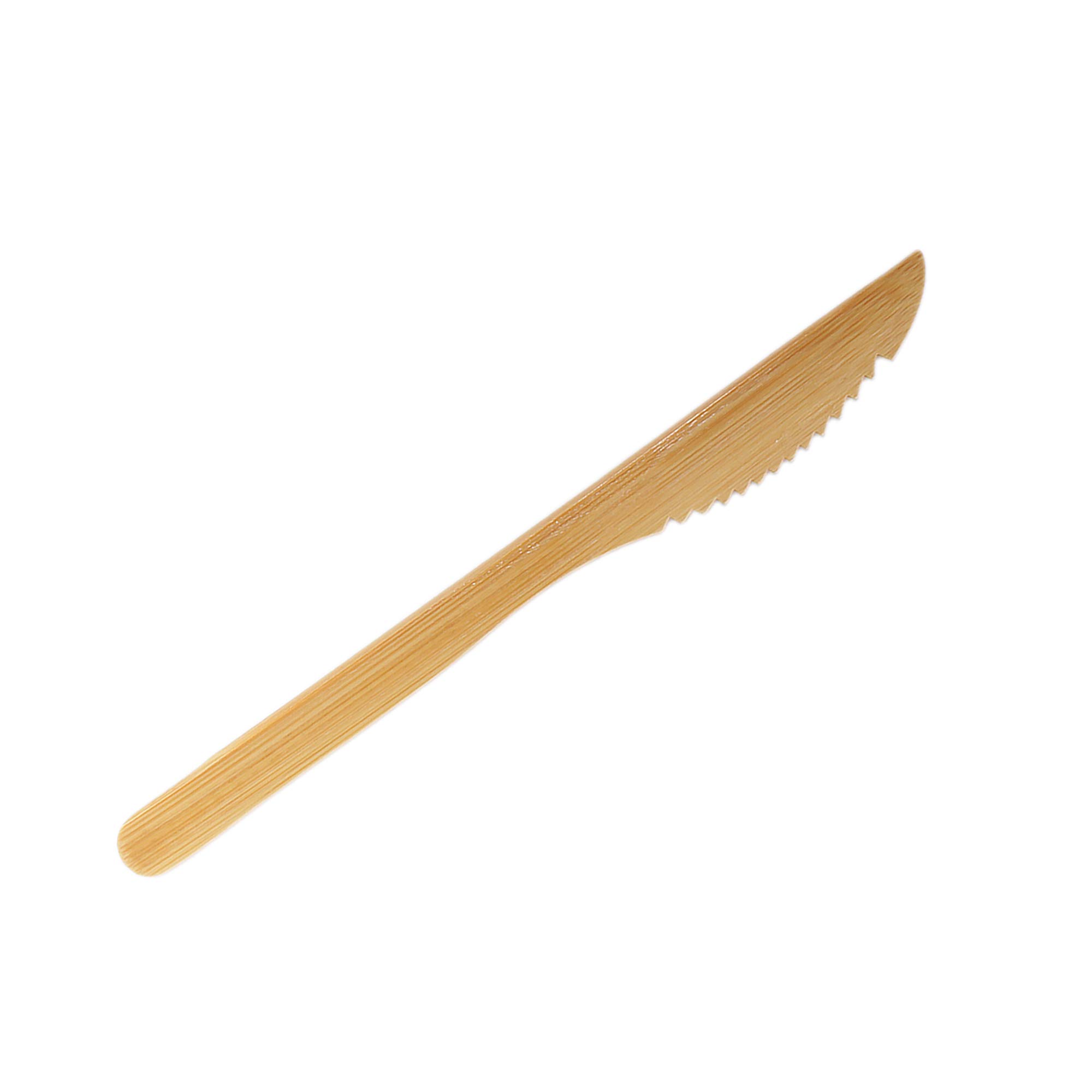BambooMN Organic Reusable Bamboo Cutlery Set - Eco-Friendly Fork, Spoon & Knife Utensils (100 Sets) - Perfect for Picnics, Camping & Zero Waste Lifestyle