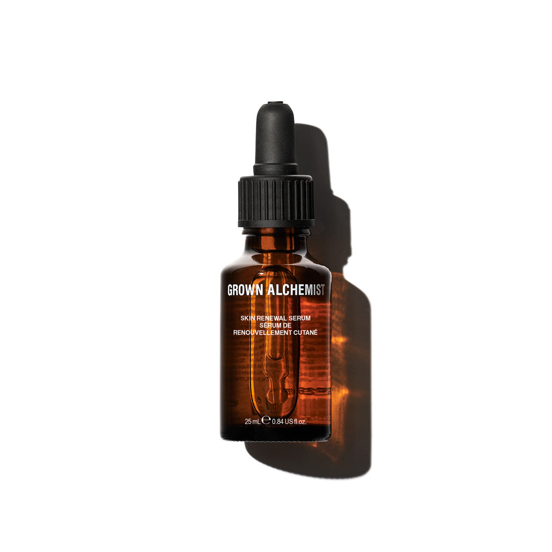 Grown Alchemist Skin Renewal Serum - Anti-Aging Face Serum with Hyaluronic Acid & Vitamin C for Hydration & Brightening - Perfect for Nighttime Skincare Routine & Daily Use