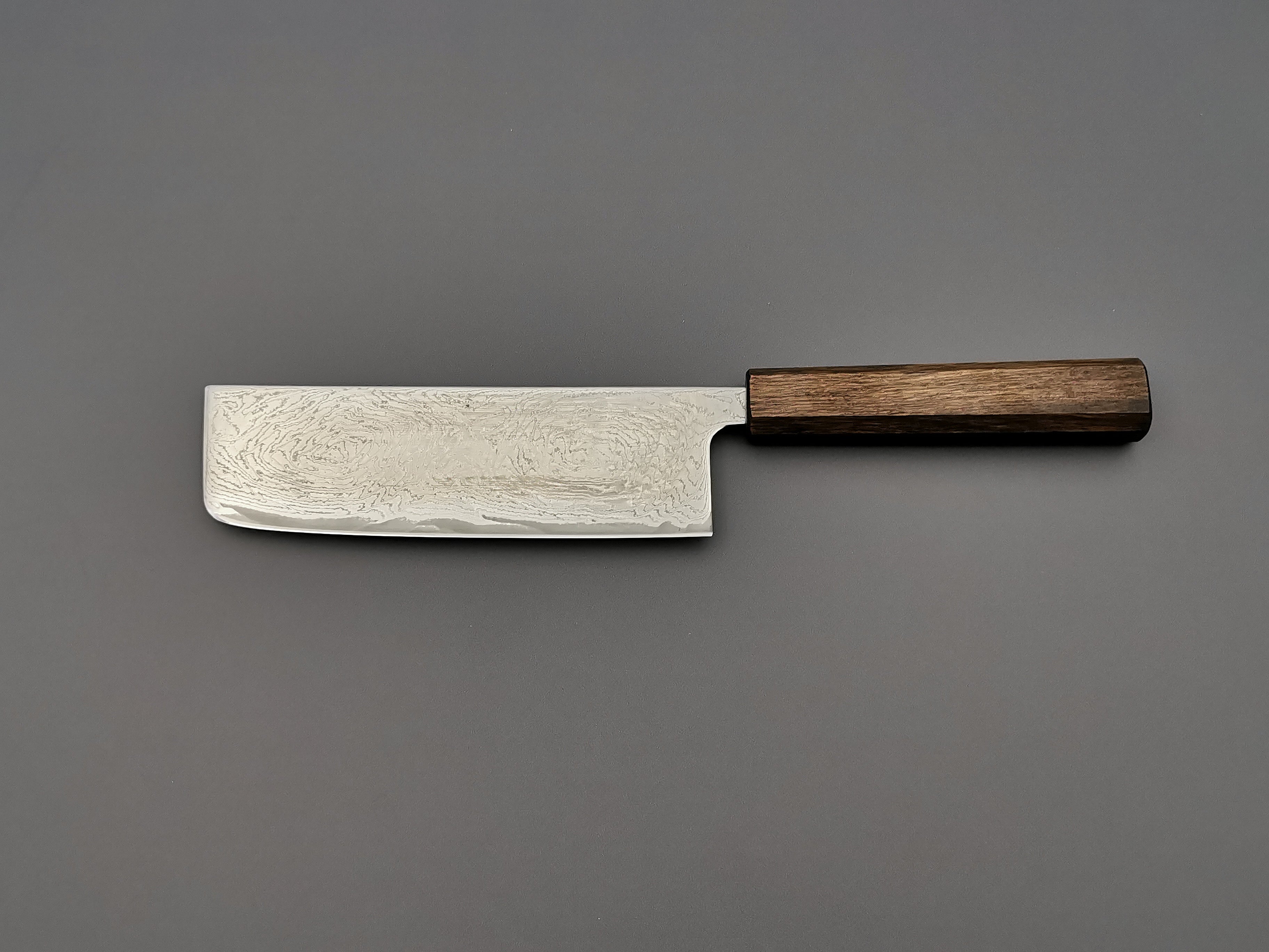 Premium Haruyuki Zanpa Nakiri Japanese Vegetable Knife - High Carbon Steel Blade for Precise Chopping, Slicing & Dicing - Perfect for Home Chefs & Professional Kitchens