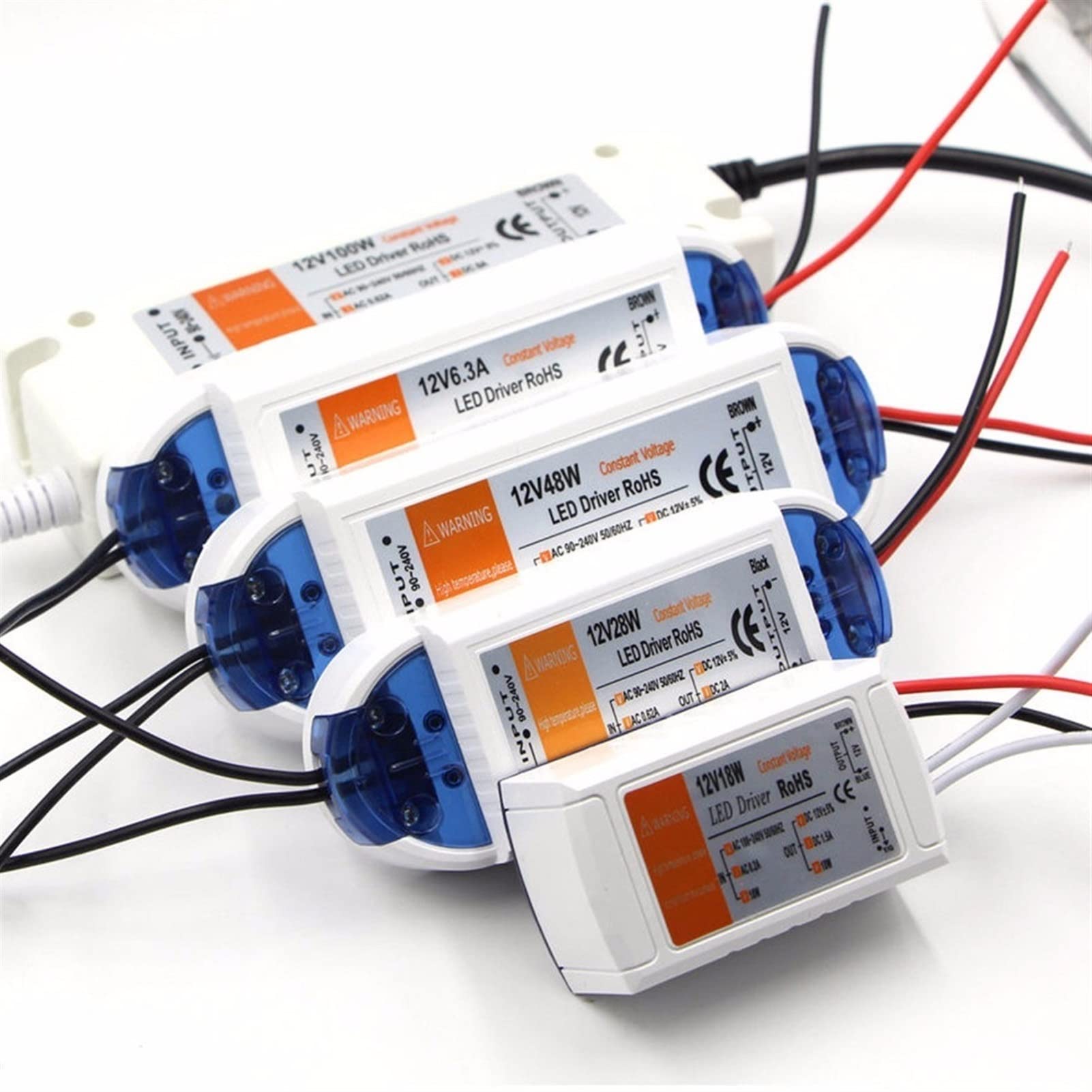GSZZBHDP ZeZhen 12V 72W LED Power Adapter - AC to DC Converter for LED Strip Lights & Bulbs (110V/220V Input) - Perfect for Home Lighting, DIY Projects, and Commercial Signage
