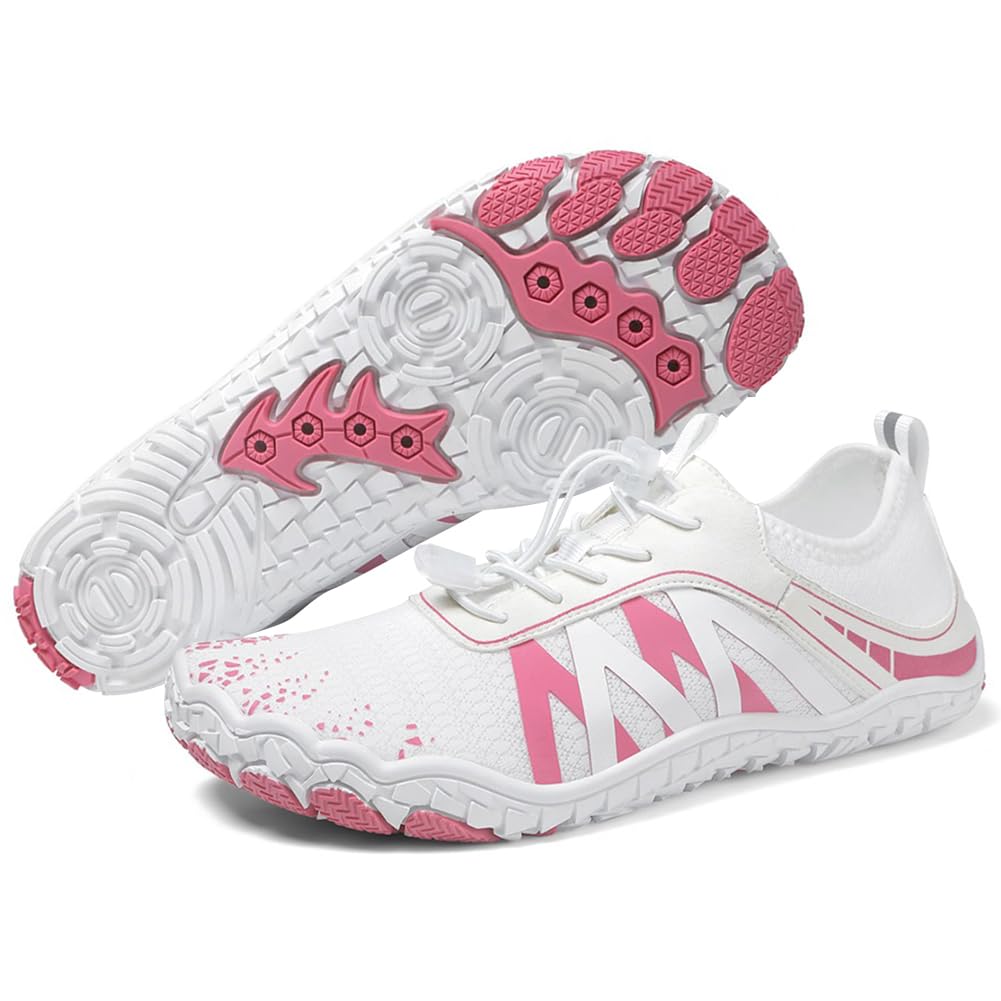 Barefoot Hiking Shoes for Women & Men - Non-Slip Trail Running Shoes with Wide Toe Box | Zero Drop Minimalist Footwear for Healthy Grounded Walking | Breathable & Fashionable for Outdoor Activities, Gym Workouts & Daily Wear