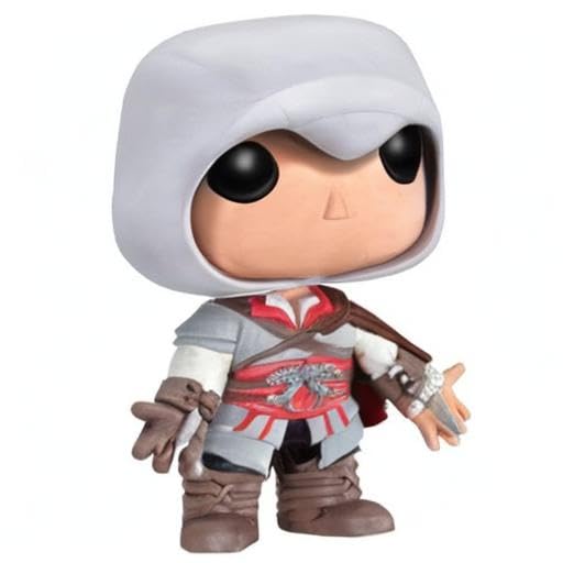 Funko POP Games Assassin's Creed Ezio Action Figure Collectible Toy - Perfect for Gaming Fans, Collectors & Home Office Decor