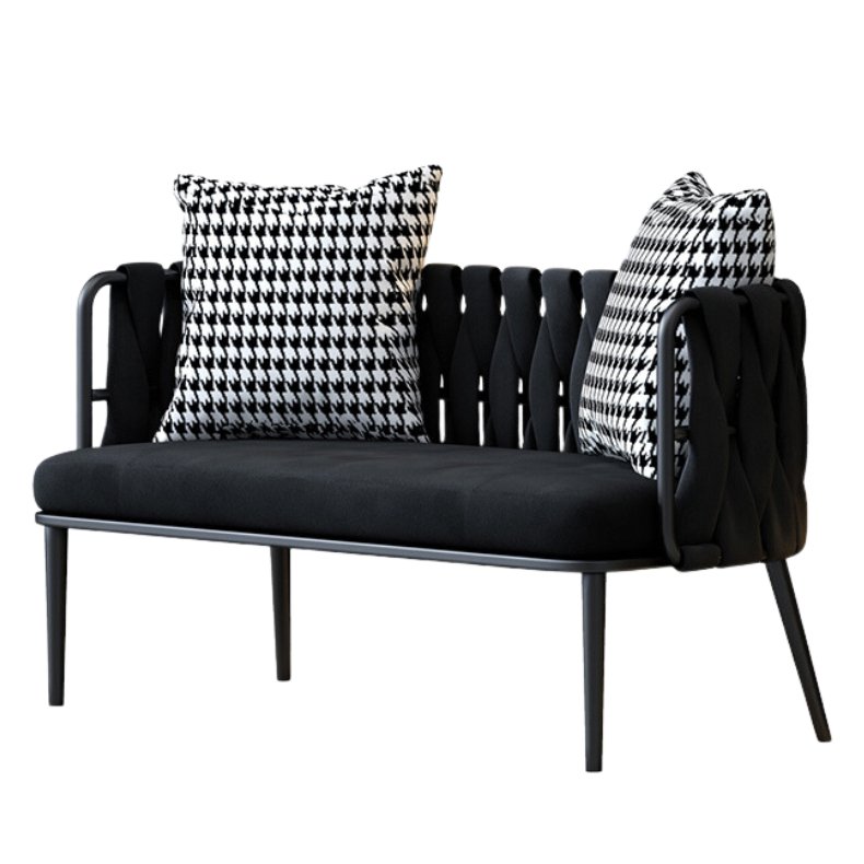 Italian Style Double Seater Manicure Sofa - Luxury Salon Furniture for Nail Spa & Beauty Parlor - Perfect for Pedicures, Manicures & Relaxation
