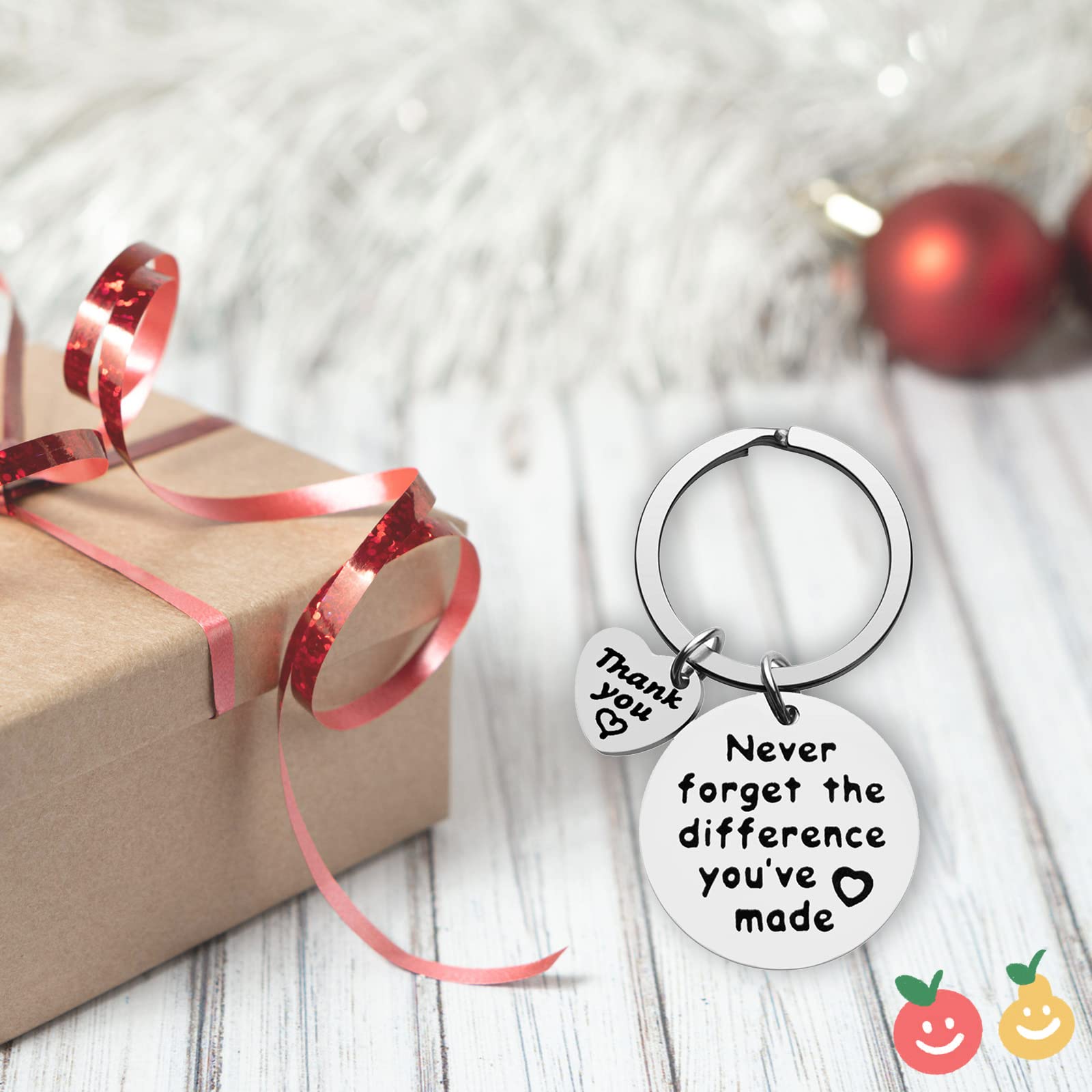 Retirement Keychain Appreciation Gift for Colleagues - Perfect for Teachers & Coworkers