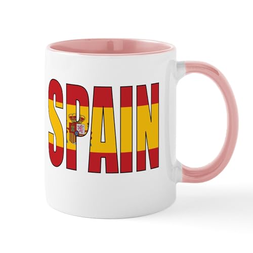 White/Pink Inside - Spain Mugs