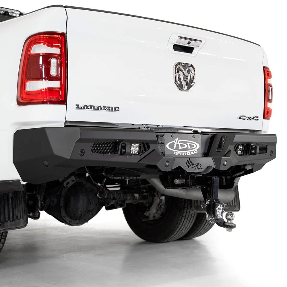Addictive Desert R560051280103 Rear Bumper for Ram 2500 - Heavy Duty Off-Road Protection & Style | Perfect for Truck Upgrades, Overlanding & Off-Road Adventures
