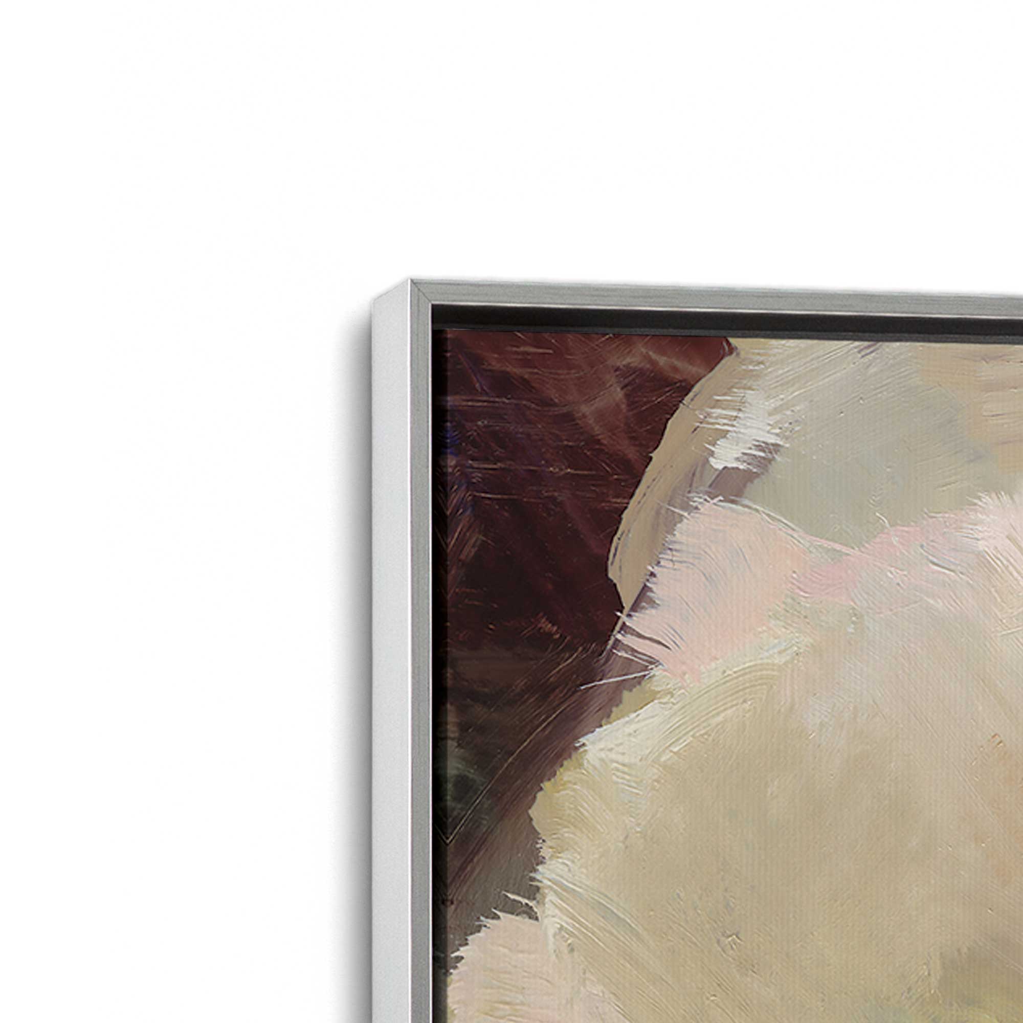 Graceful White Peony Bloom II Canvas Wall Art Print - Elegant Floral Painting for Living Room, Bedroom & Office Decor