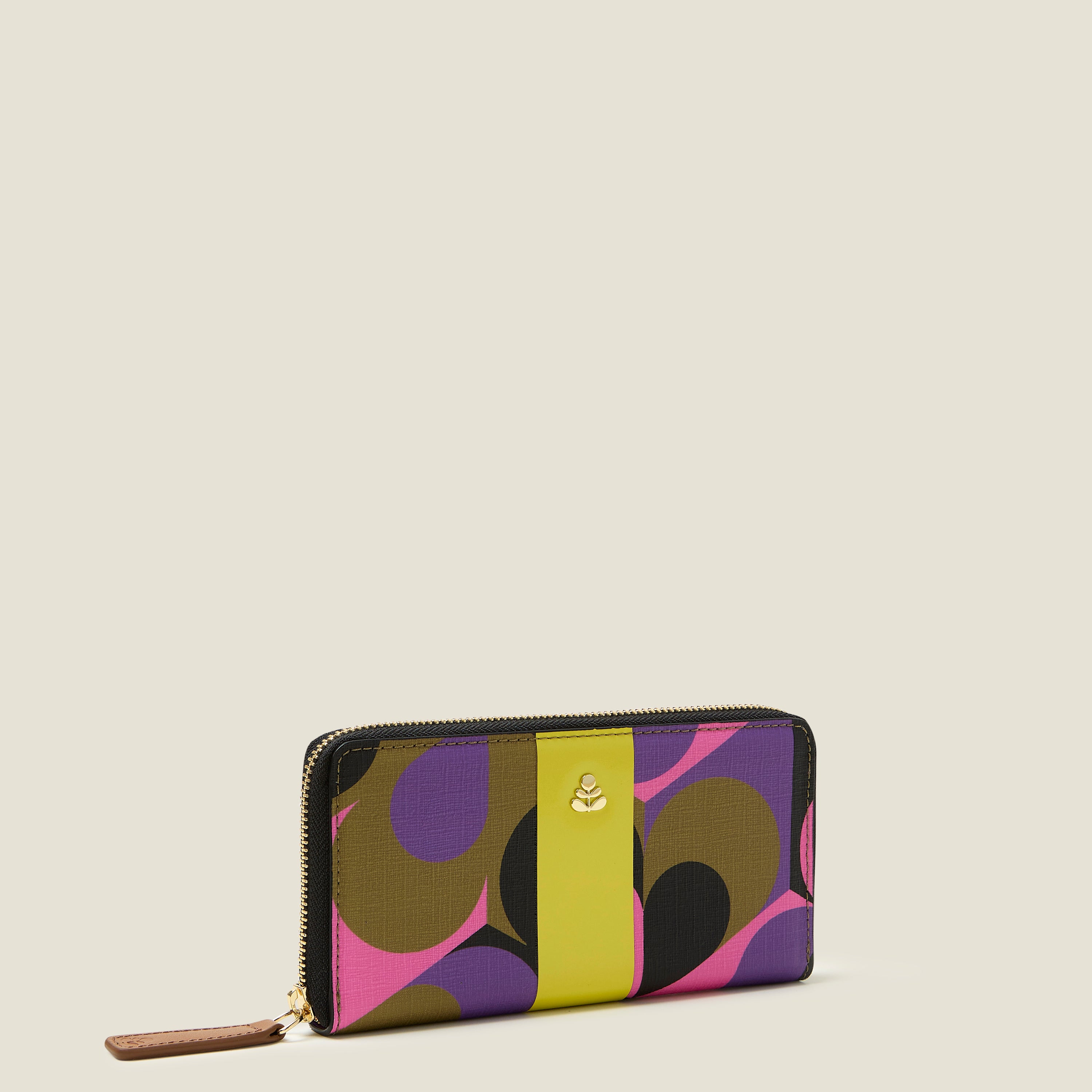 Forget Me Not Wallet - Stylish Kaleidoscope Violet RFID Blocking Bifold Wallet for Women | Perfect for Everyday Use, Travel & Gift Giving