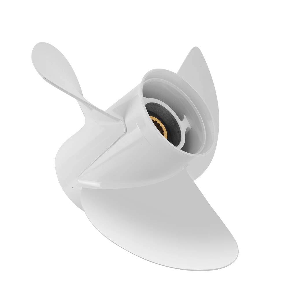 VIF Aluminum Boat Propeller for Yamaha Outboard Engines 60HP-130HP - 15 Tooth RH - High Performance Replacement for Smooth Boating & Fishing