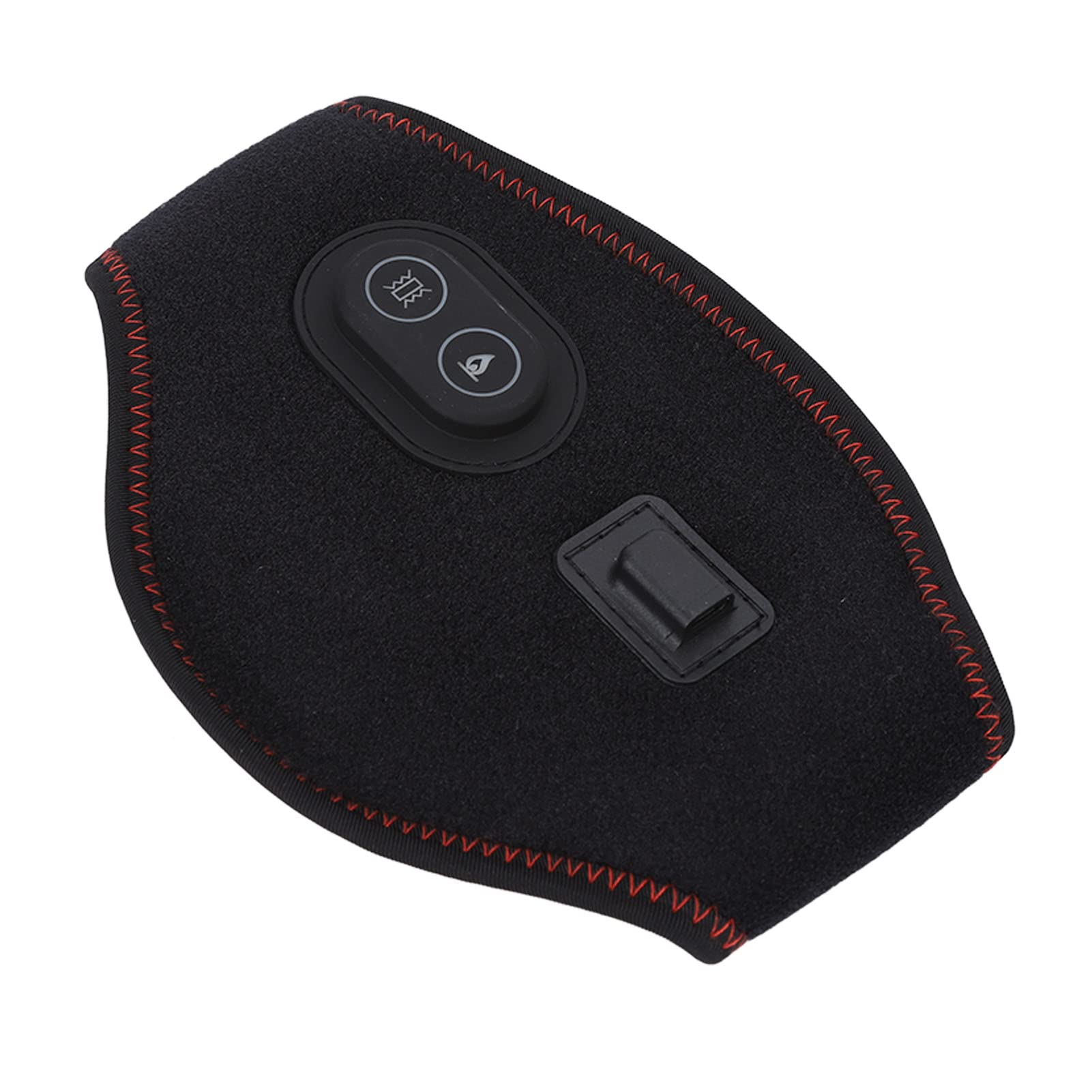 Electric Heated Neck Massager with 3 Heat Settings & Vibration - Pain Relief for Neck & Shoulder - Perfect for Office, Travel & Home Use