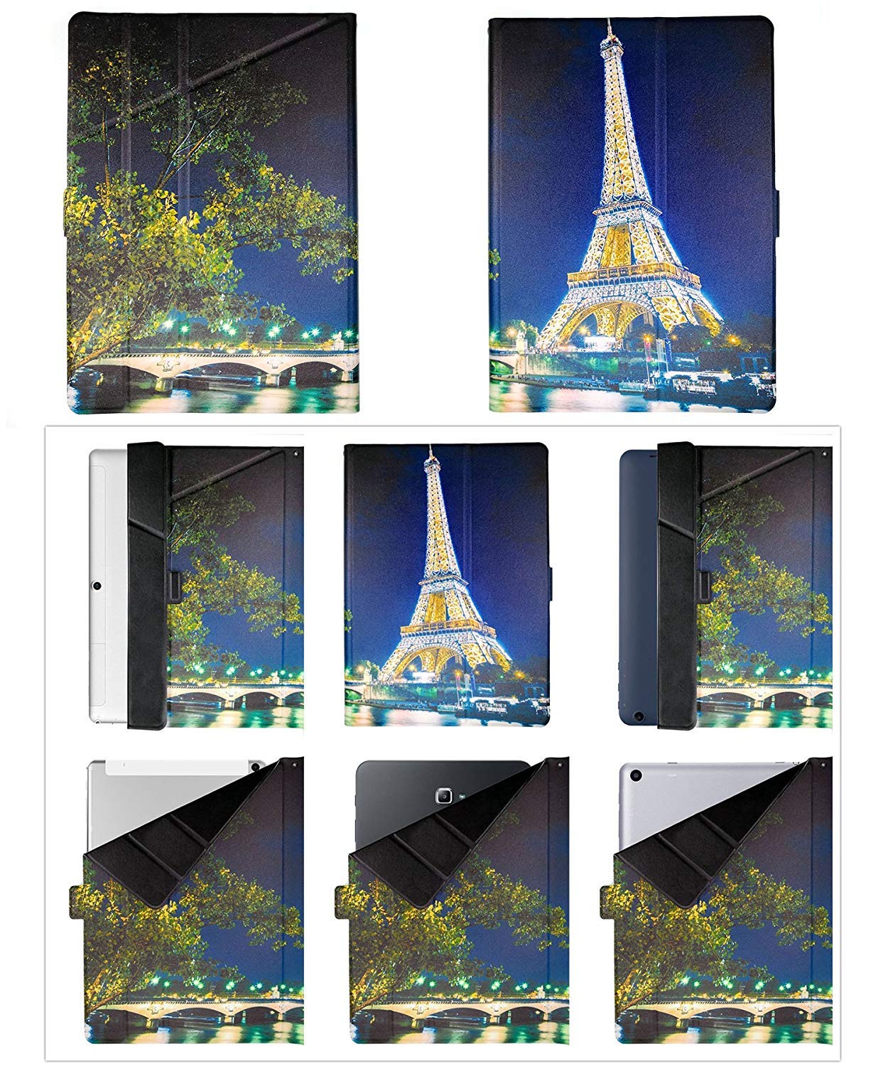 Premium PU Leather Tablet Case for NOOK Tablet 10.1 - Slim Protective Cover with Adjustable Stand, Auto Sleep/Wake | Perfect for Reading, Working & Traveling