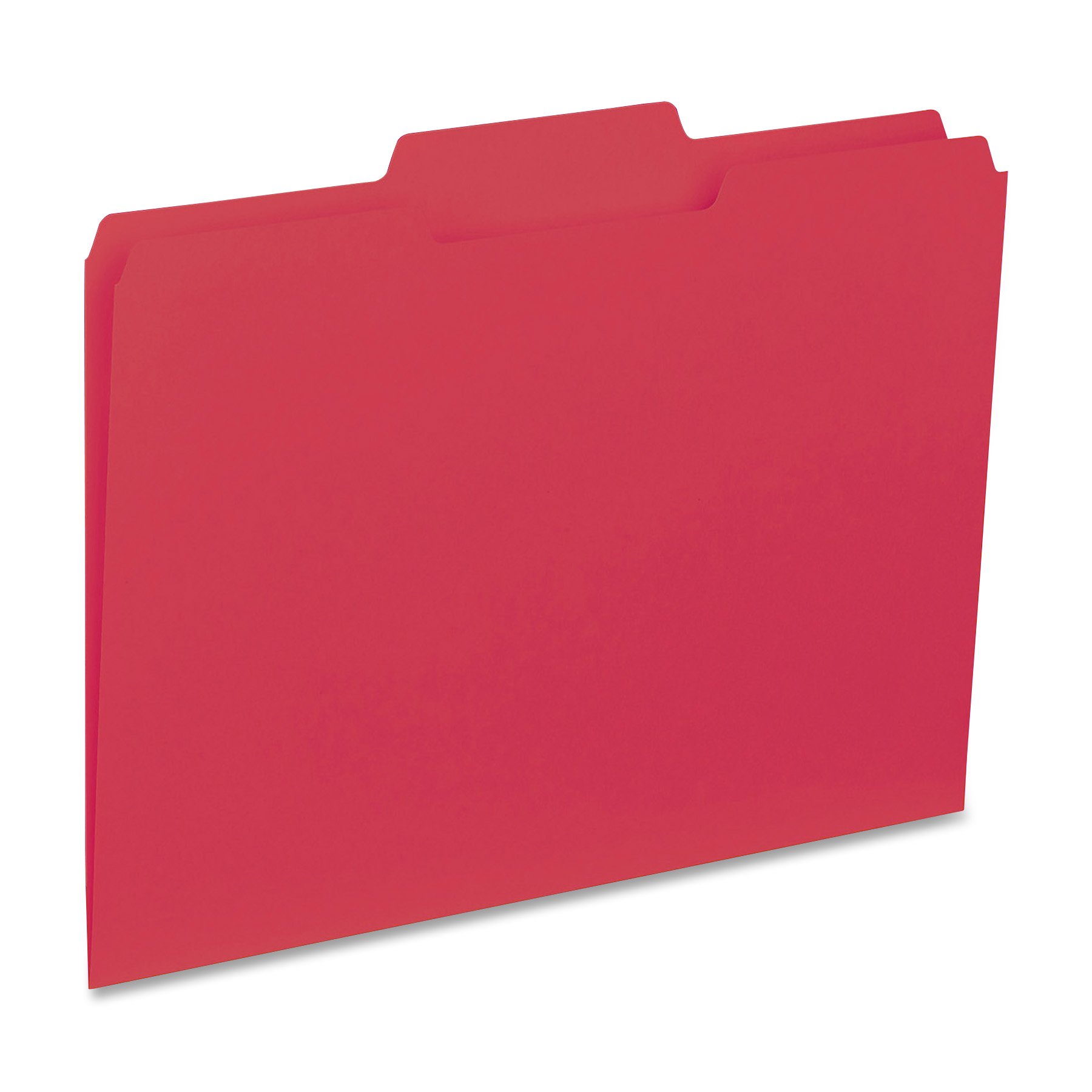 Business Source 1/3-Cut Colored File Folders for Office Organization - Perfect for Filing, Document Storage & Office Supplies
