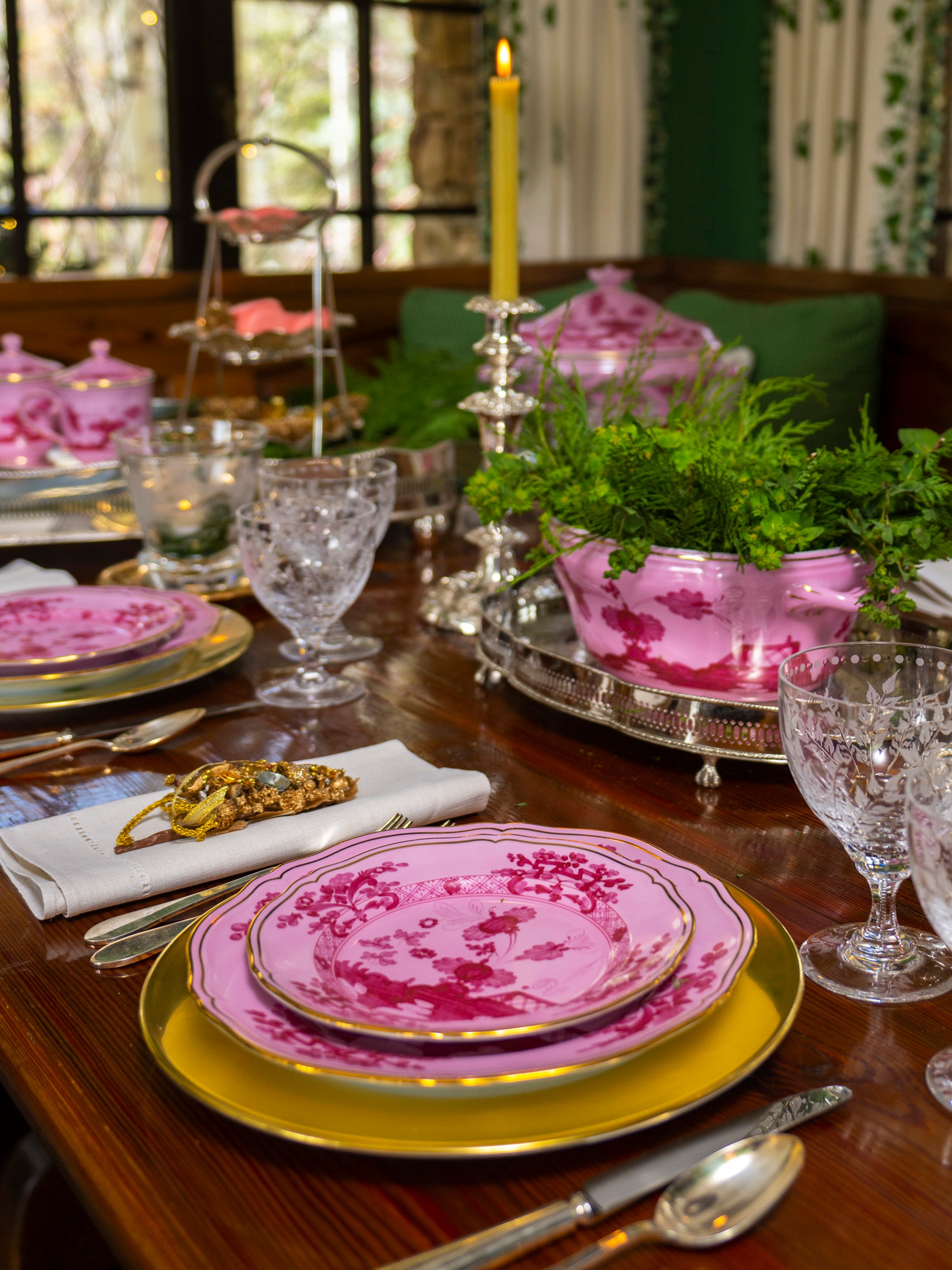 Oriente Italiano Elegant Dinner Plate Set - Premium Ceramic Plates for Fine Dining, Restaurants & Home Entertaining