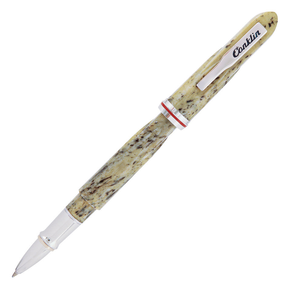 Conklin Empire Rollerball Pen - Premium Writing Instrument with Smooth Ink Flow - Perfect for Office, Journaling & Gift Giving (Oatmeal Color)