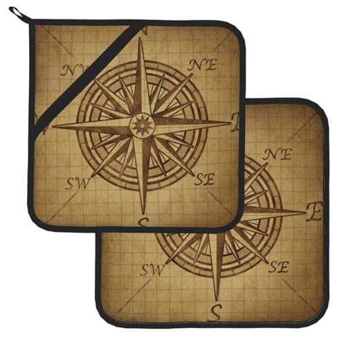 Compass Rose Retro Vintage