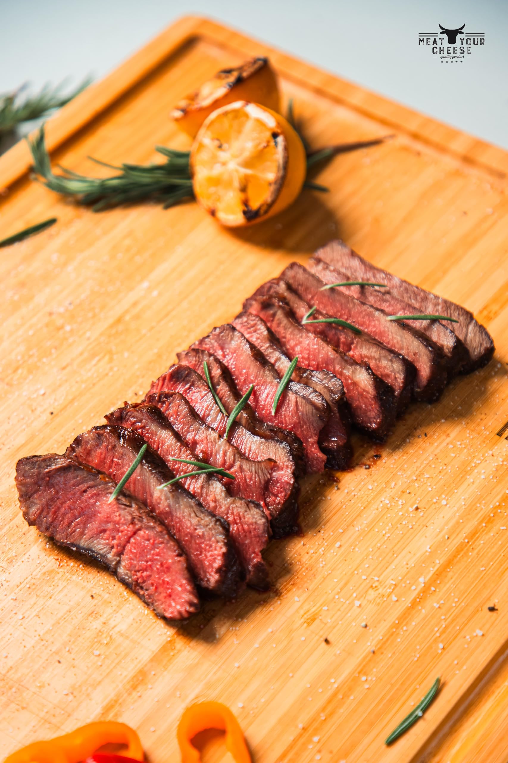 Premium Australian Wagyu Flat Iron Steak 8oz (4 Pack) - Grass Fed, Grain Finished, No Hormones - Tender & Juicy for Grilling, BBQ, and Fine Dining