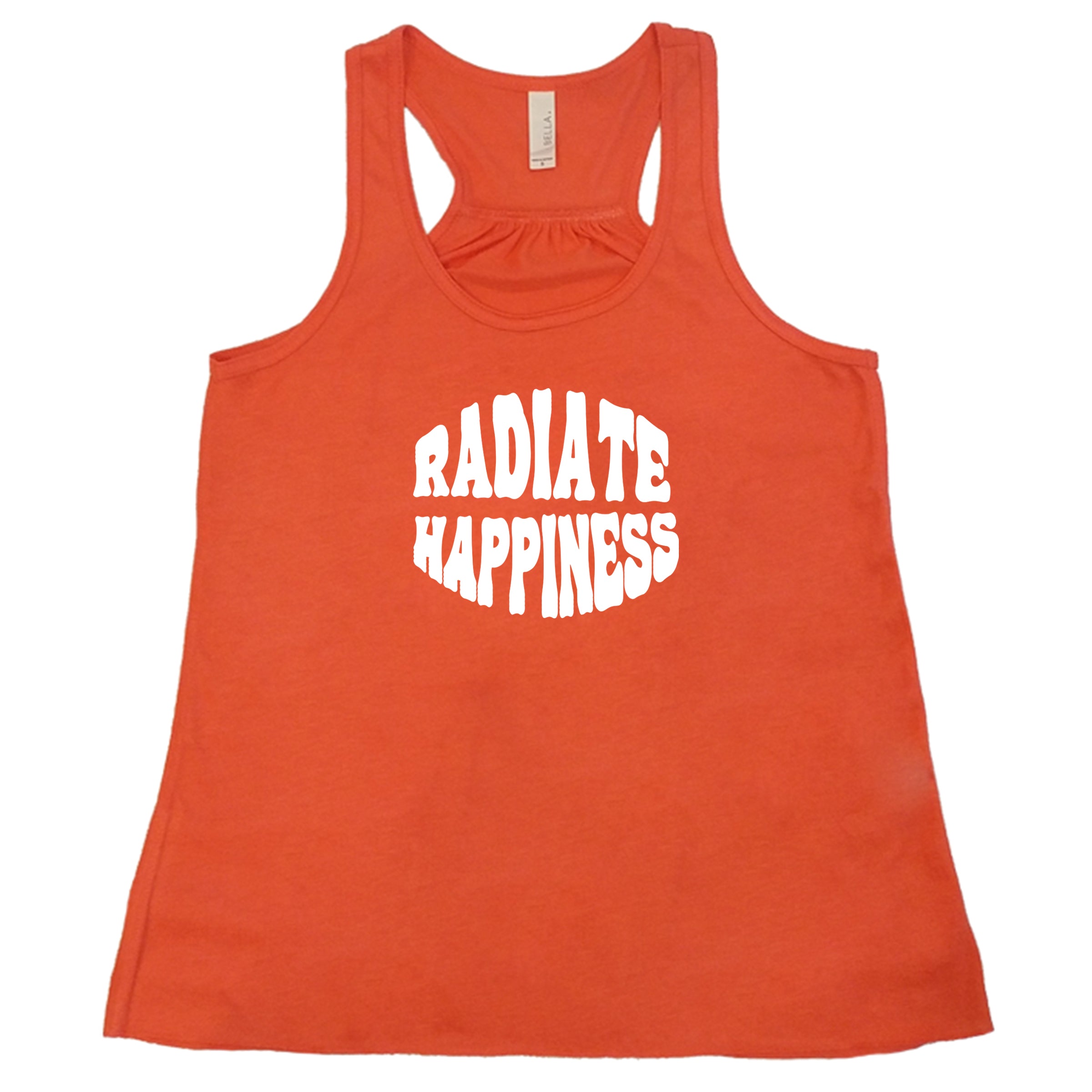 Radiate Happiness T-Shirt - Positive Vibes Graphic Tee for Men & Women - Perfect for Casual Wear, Gifts, and Everyday Inspiration