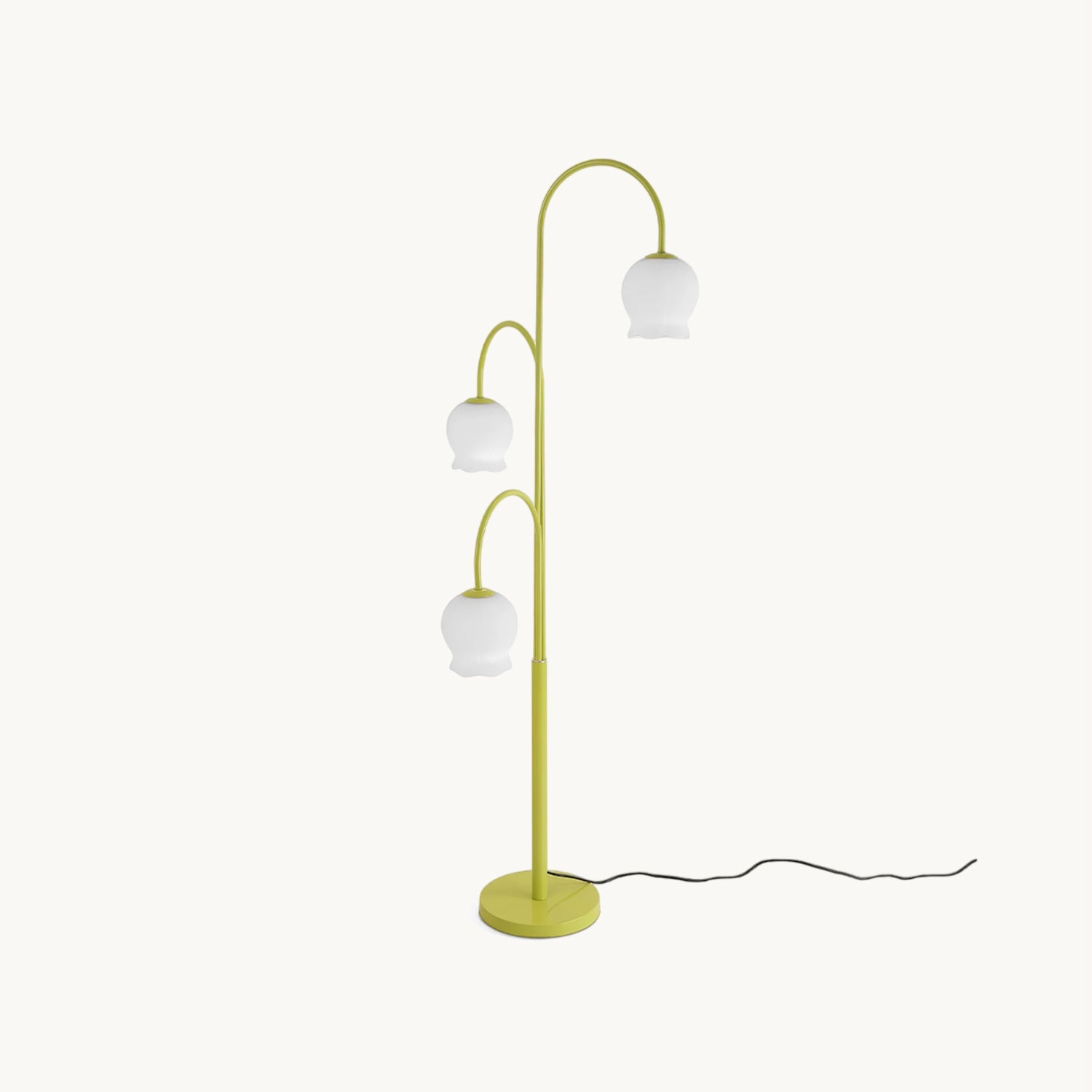 Bell Orchid Floor Lamp - Modern LED Standing Light with Adjustable Brightness & Color Temperature for Living Room, Bedroom, or Office Decor