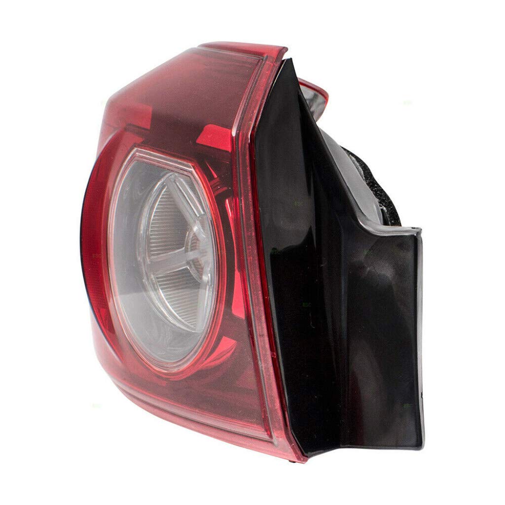 Premium CAPA Certified Mazda 3 Tail Light Assembly Pair (2014-2018 Models) - Driver & Passenger Side Replacement Parts | Perfect for Night Driving & Enhanced Vehicle Safety