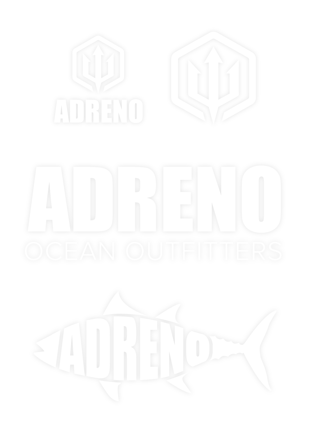 Adreno Ocean Outfitters Waterproof Vinyl Sticker Sheet - 50 Unique Decals for Laptops, Water Bottles & Surfboards - Perfect for DIY Crafts, Scrapbooking & Beach-Themed Decor