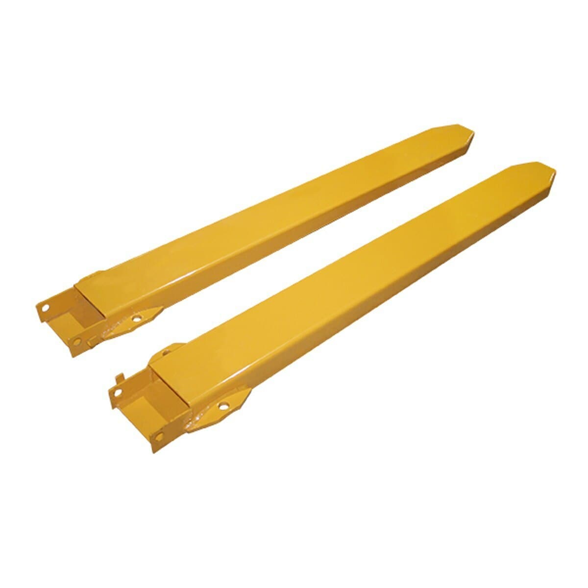 Heavy Duty Aardwolf Fork Extensions - Durable Forklift Attachment for Warehouse & Industrial Use