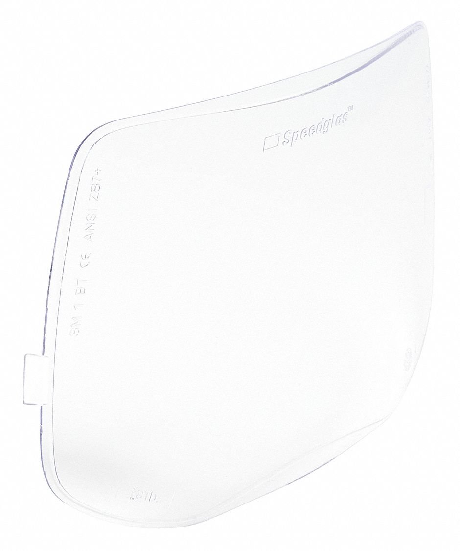 3M Speedglas 9100 Welding Helmet Outside Protection Plate 06-0200-51-B | ANSI Certified Safety Shield for Arc Welding | Perfect for Construction, Metal Fabrication & DIY Welding Projects