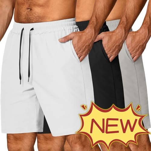 Black/White/Grey (1 Pack of 3)