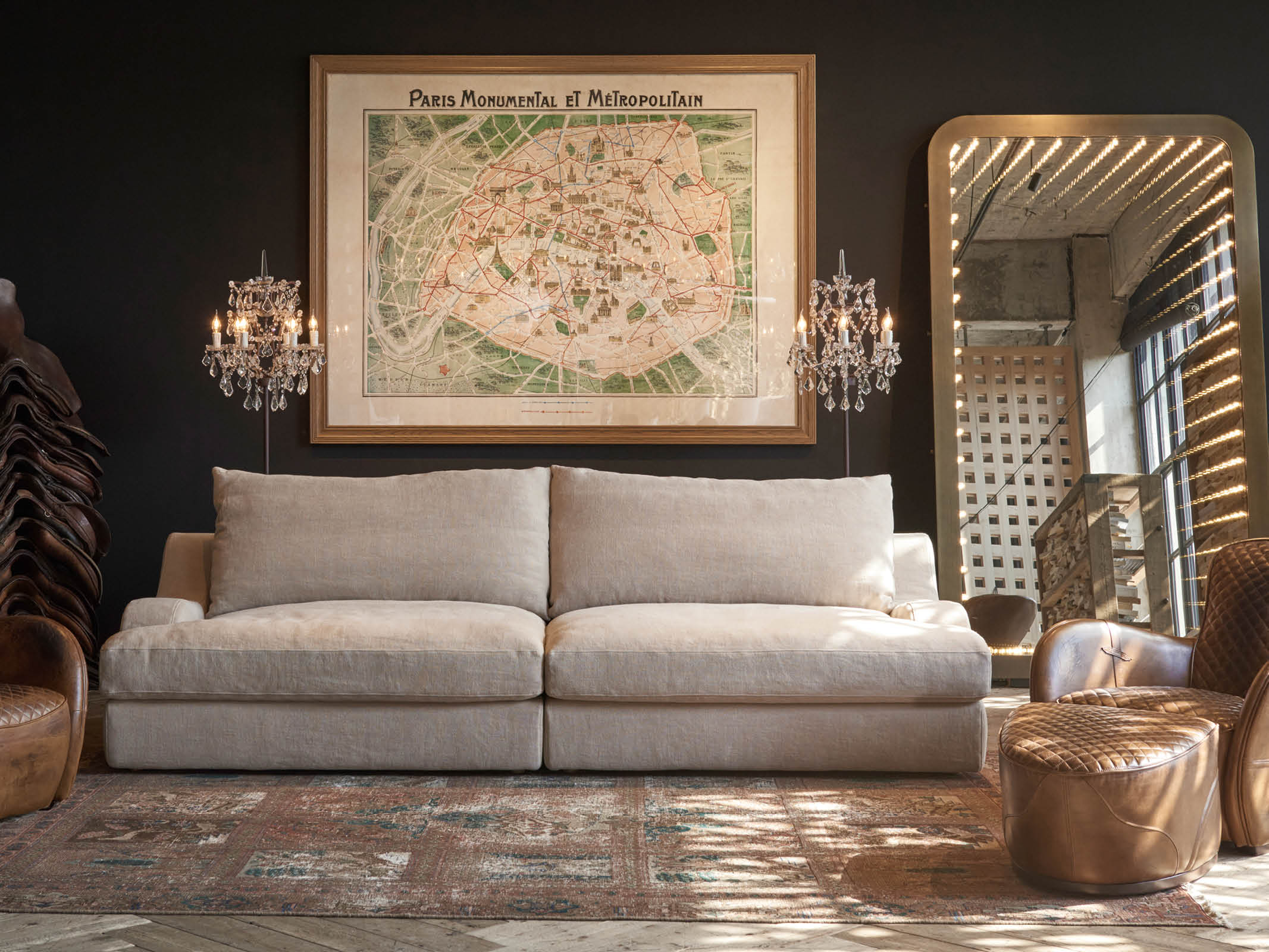 Antwerp Sofa - Modern Comfortable Living Room Furniture for Home & Office Use