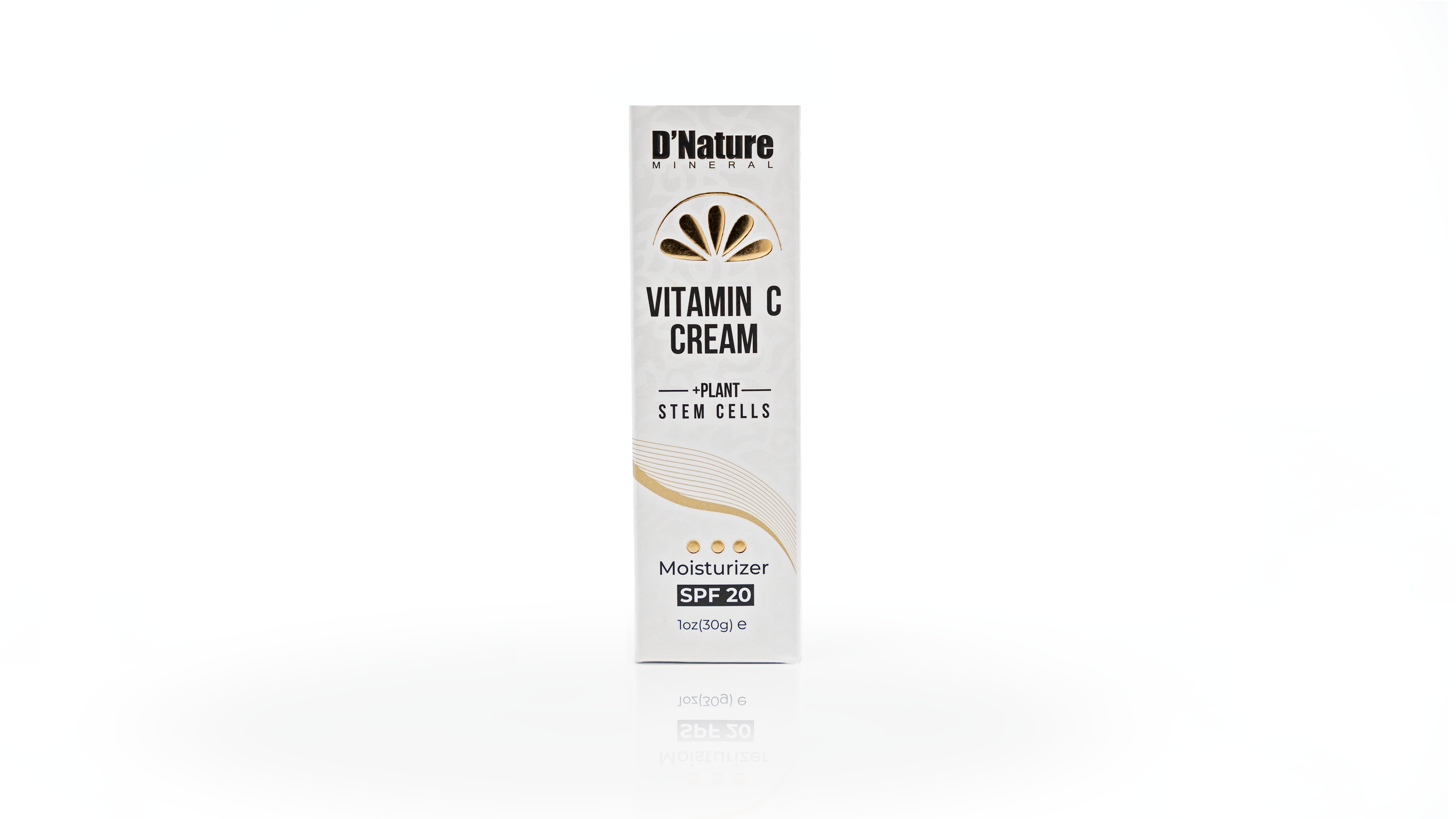 Vitamin C Brightening Cream with SPF 20 - Anti-Aging & Hydrating Face Moisturizer for Daytime Use - Perfect for Dry Skin & Sun Protection