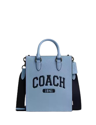 Coach Dylan Tote With Varsity - Stylish Leather Shoulder Bag for Women | Perfect for Work, Travel & Everyday Use