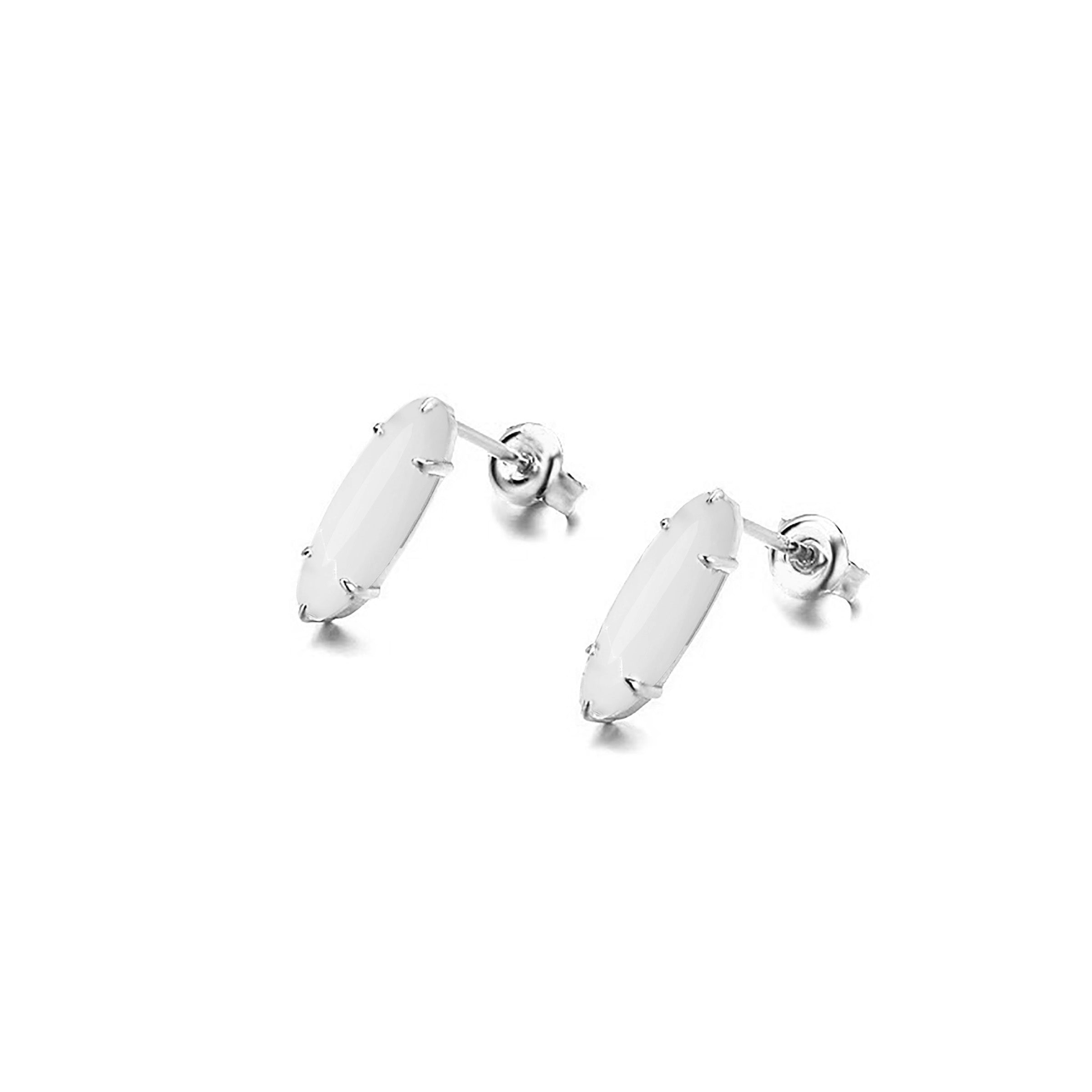 Nourishing Love Breastmilk Jewelry - Sterling Silver Keepsake Earrings for Breastfeeding Moms | Perfect Gift for New Mothers & Nursing Moms | Wearable Memorial for Breastfeeding Journey