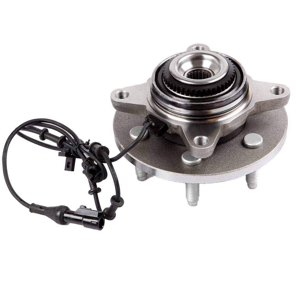 cciyu 515043 Wheel Hub and Bearing Assembly Replacement for 2003-2006 Ford Expedition & Lincoln Navigator - ABS 6-Lug Wheel Hub - Perfect for Off-Roading, Towing & Daily Commuting