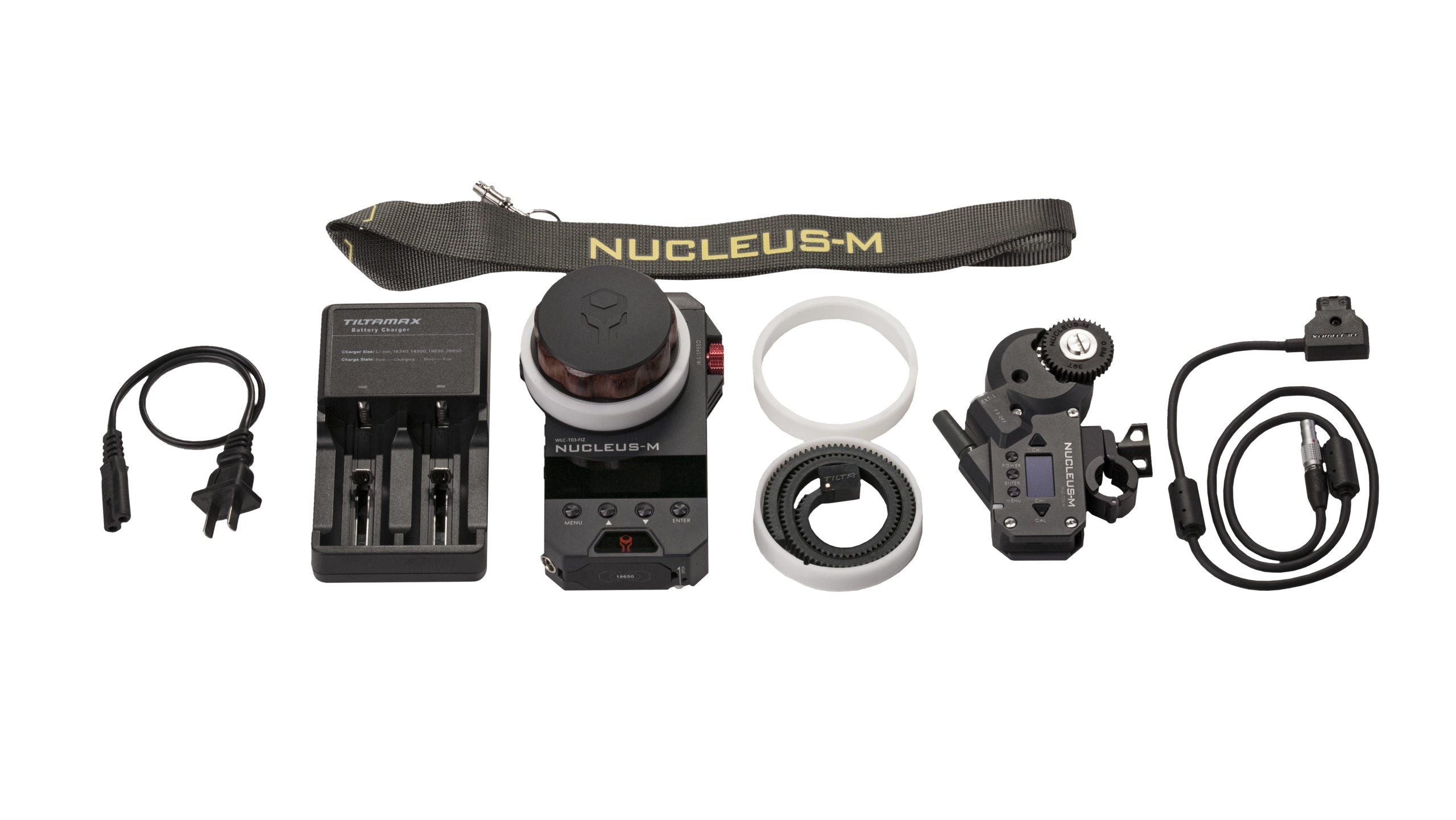 Tilta Nucleus M Wireless Follow Focus Lens Control System Kit - Wireless FIZ Hand Unit for DSLR & Mirrorless Cameras | Perfect for Filmmaking, Vlogging & Professional Video Production