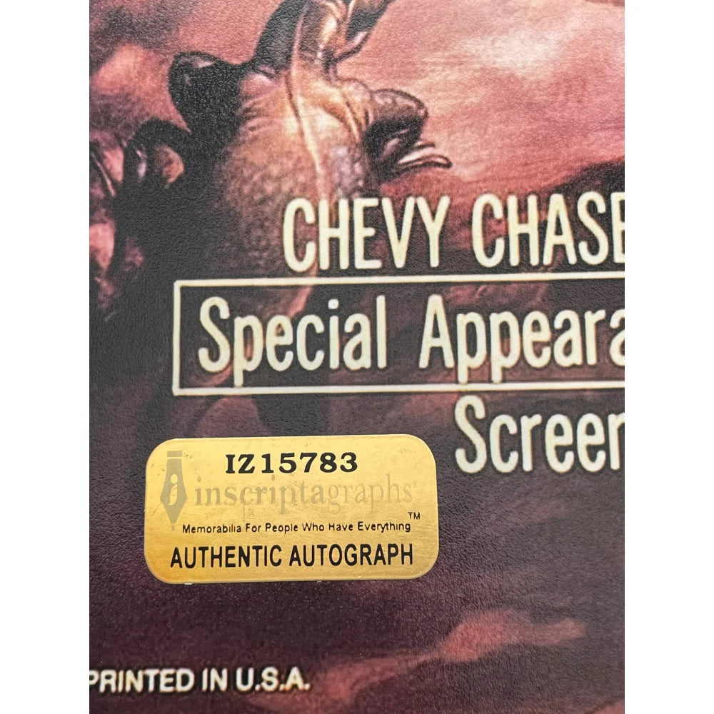 Chevy Chase & Beverly D'Angelo Signed Vacation Movie Poster 11x17 - JSA Certified Autograph Collectible for Movie Memorabilia Fans & Home Theater Decor