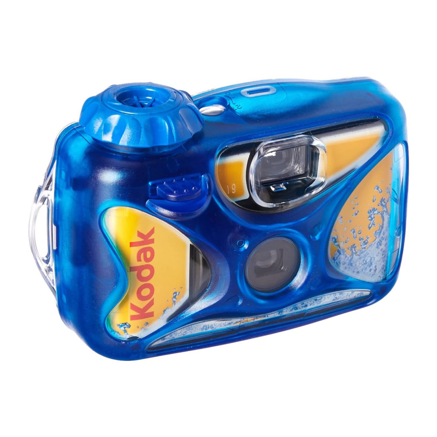 Kodak Sport Underwater Disposable Camera 27 Exposures 800 ISO Waterproof Film (6-Pack) - Perfect for Beach Vacations, Snorkeling & Pool Parties