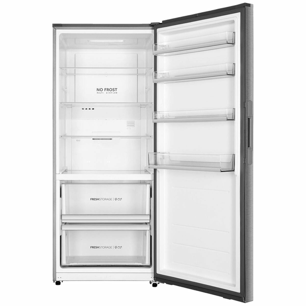 Haier 465L Frost-Free Refrigerator HRF505VS - Energy Efficient Upright Freezer with Adjustable Shelves for Home, Kitchen, Office & Dorm Use