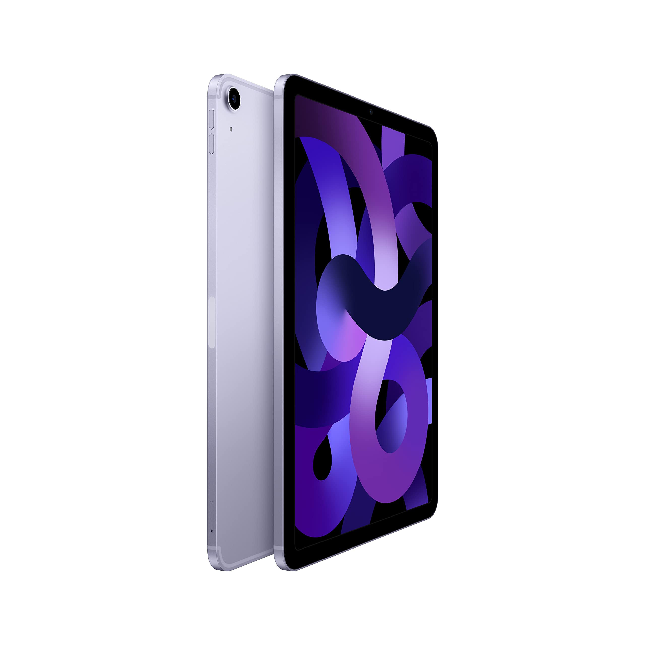 2022 Apple iPad Air 10.9-inch Wi-Fi + Cellular 64GB - Purple (Renewed) | Portable Tablet for Work, Study & Entertainment | Perfect for Remote Learning, Business Travel & Creative Projects