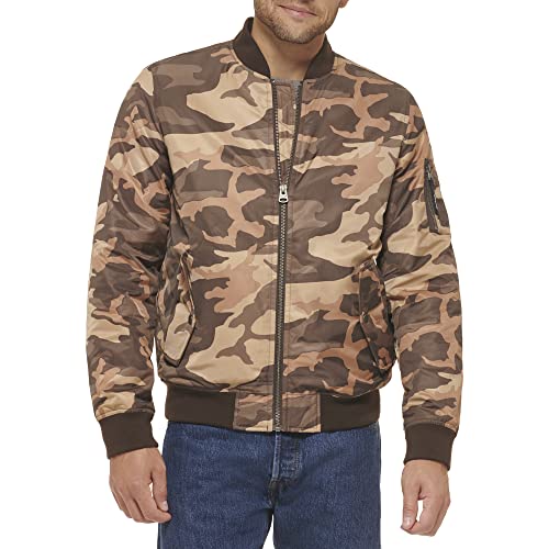 Brown Camo Ma-1 Filled