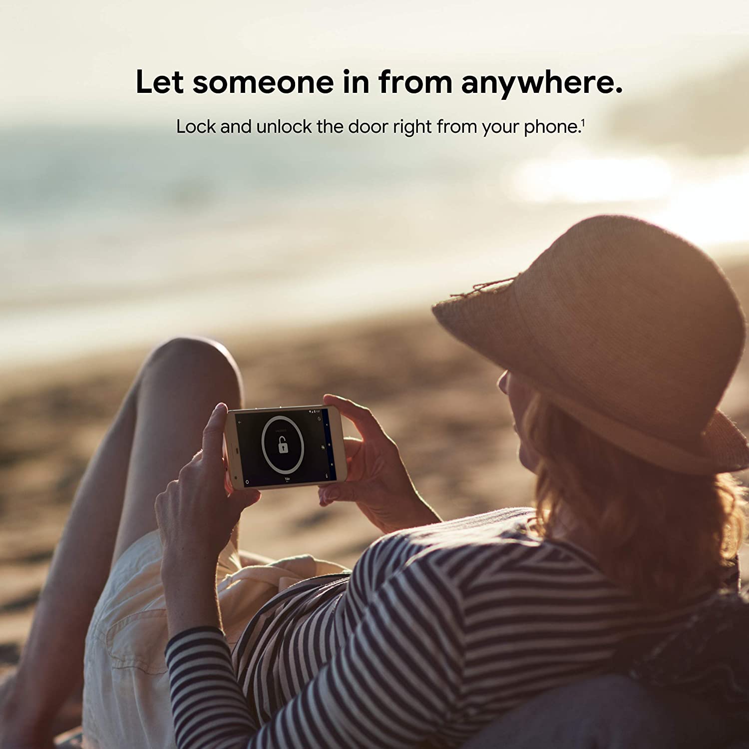 Google Nest x Yale Smart Lock - Keyless Entry Deadbolt with Tamper-Proof Keypad | Front Door Security | Compatible with Nest Secure Alarm System | Satin Nickel (Renewed) | Ideal for Smart Homes & Vacation Rentals