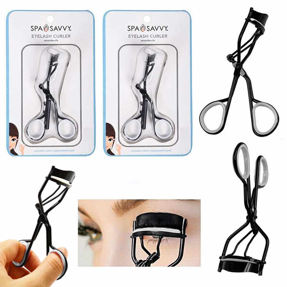 Professional 2-Piece Eyelash Curler Set - Eye Lash Curling Clip & Beauty Tool for Stunning Lashes | Perfect for Daily Makeup, Bridal Looks & Salon Use