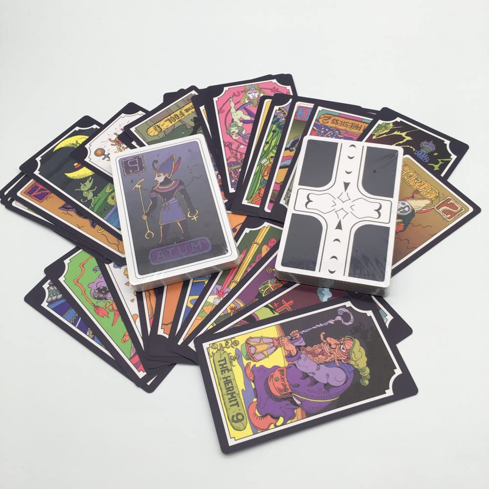Milcraft Adventure Anime Tarot Cards - 31 Pcs JoJo's Bizarre Adventure Tarot Deck for Divination, Board Games & Party Entertainment | Perfect for Anime Fans, Collectors & Game Nights