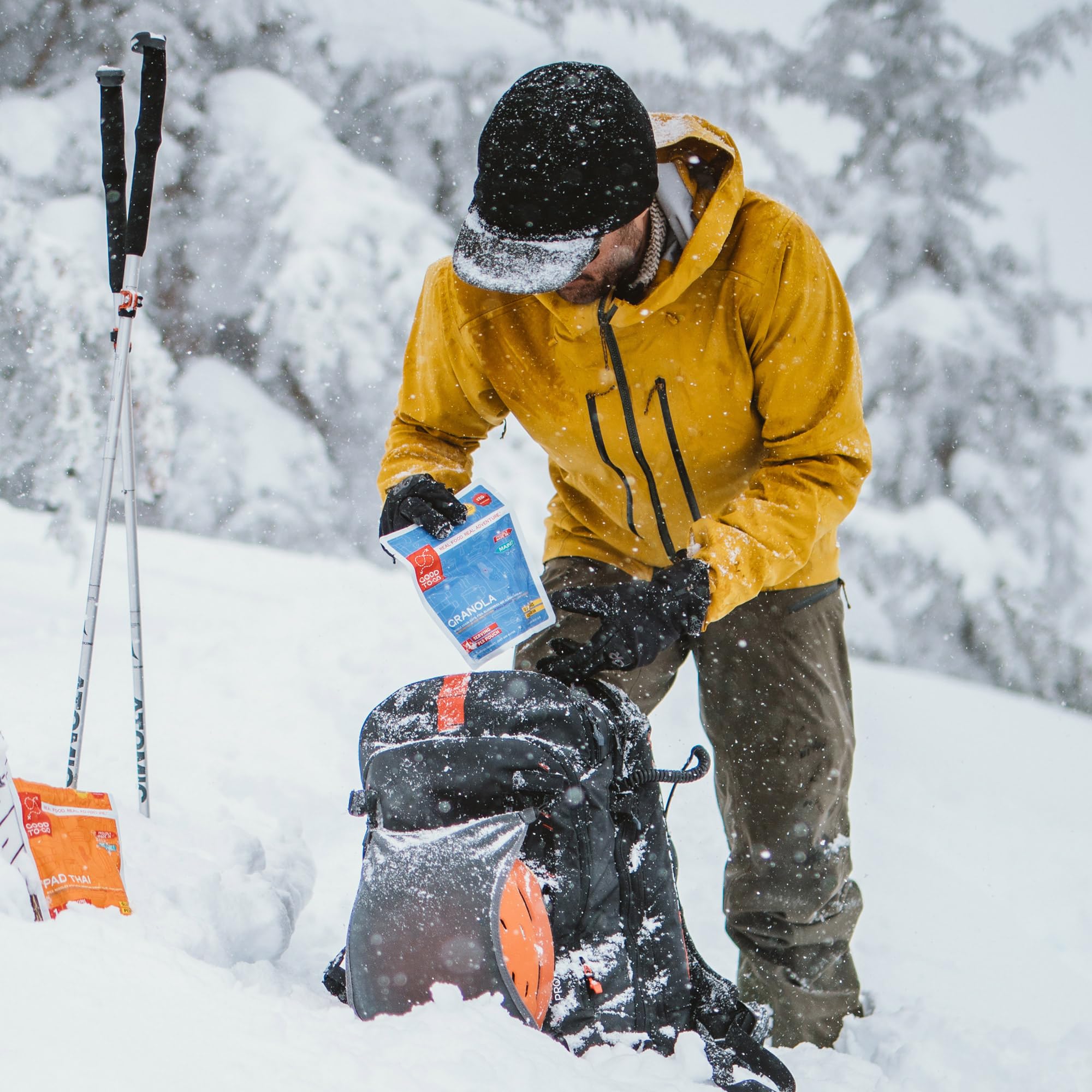 GOOD TO-GO Granola - Lightweight Dehydrated Camping & Backpacking Food - Just Add Water Meals for Hiking, Emergency Prep & Outdoor Adventures - Tastier Than Freeze-Dried Options