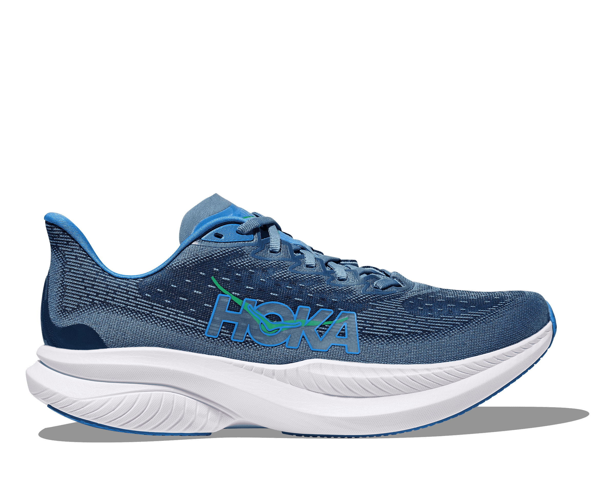 HOKA Mach 6 Running Shoes for Men - Lightweight Performance Road Running & Training Shoes for Marathon, Jogging & Gym Workouts