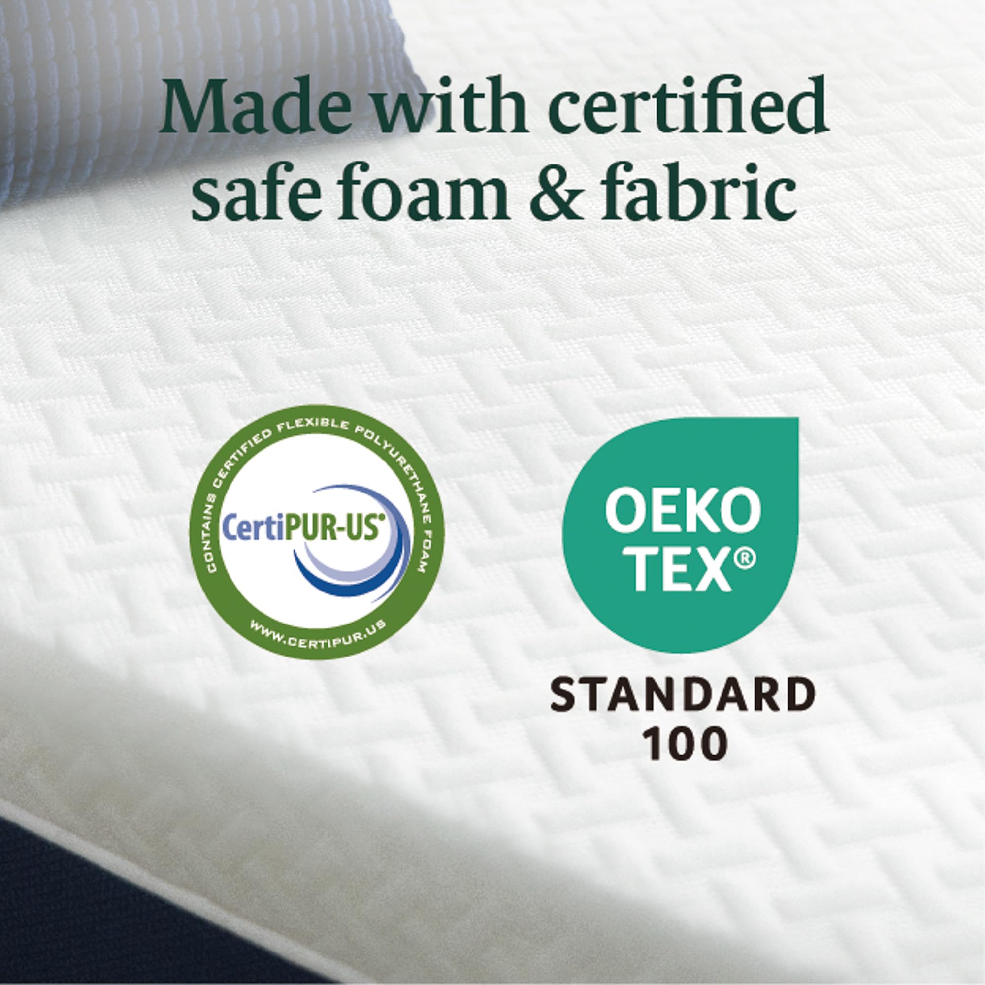 ZINUS 10 Inch Cooling Comfort Hybrid Mattress - Queen Size, Fiberglass Free, Medium Firm Support with Motion Isolation | CertiPUR-US Certified Foams & OEKO-TEX Fabric | Bed in a Box for Cool Sleep & Pressure Relief | Perfect for Master Bedrooms, Guest Rooms & Apartments